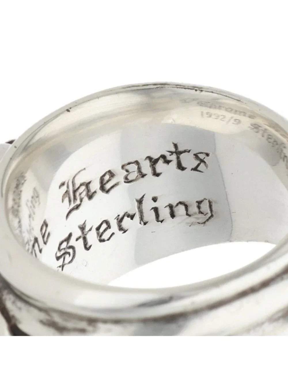 Chrome Hearts Dagger Silver Ring